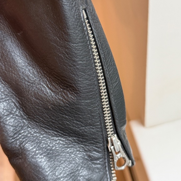 Maxwell Leather motorcycle Jacket - Picture 3 of 5